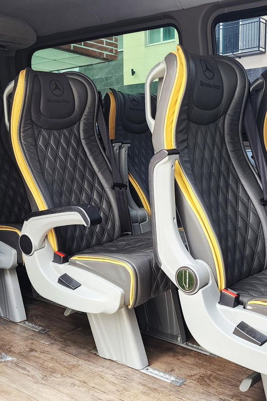 Seoul: Luxury Private Car Charter - Mercedes-Benz Sprinter - Key Points