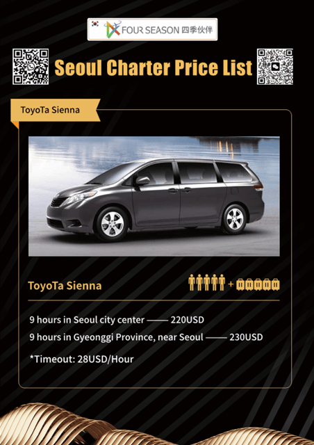 Seoul: Private Luxury Toyota Sienna City Tour - Key Points