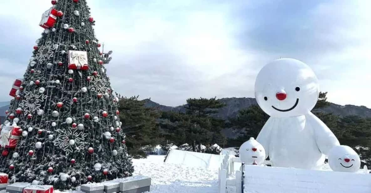 Seoul: Snowyland in Vivaldi Park With Nami or Alpaca - Group Bookings