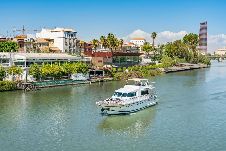 Seville: Guadalquivir Yacht Tour W/ Drink & Food Options - Key Points