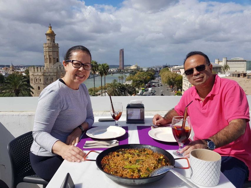 Seville: Paella Cooking Experience on a Rooftop Terrace - Key Points