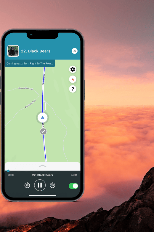 Shenandoah National Park Audio Guide App - Key Points