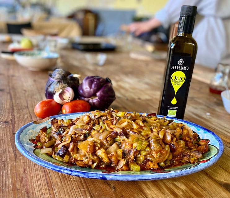 Sicilian Cooking Class in the Historic Baglio Florio Adamo - Key Points