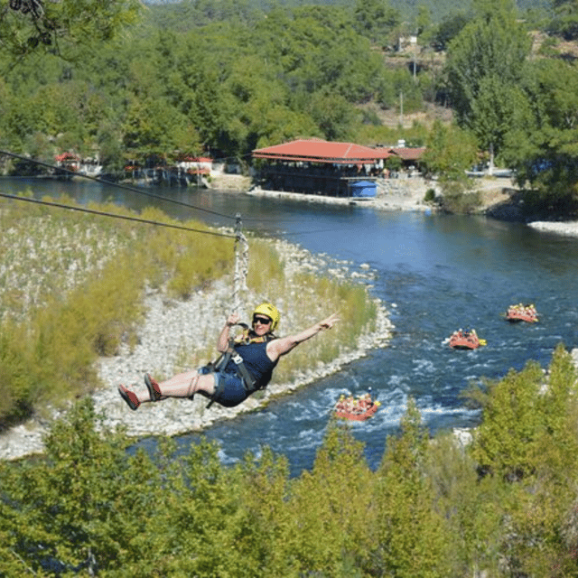 Side: Rafting With Lunch, Zipline, Quad, Buggy, Jeep Tour - Key Points