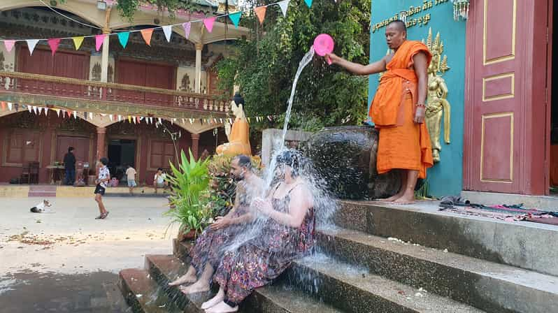 Siem Reap Cambodian Buddhist Water Blessing and Local Market - Good To Know