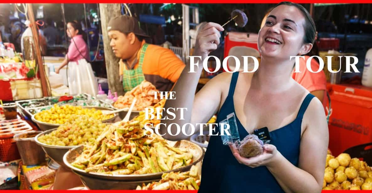 Siem Reaps Secret Eats by Scooter - Night Market Exploration