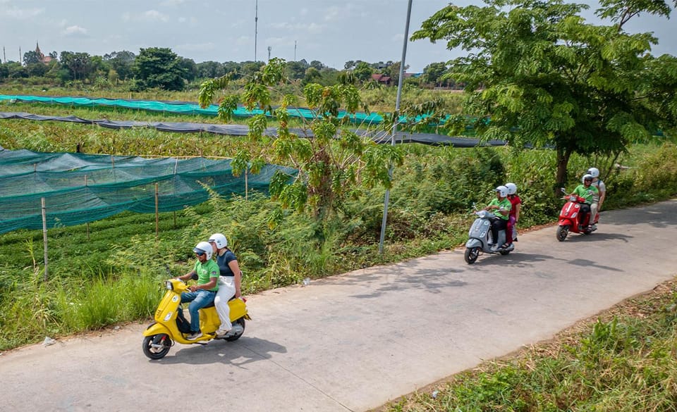 Silk Island Full-Day Vespa Tour Include Lunch at Local House - Good To Know