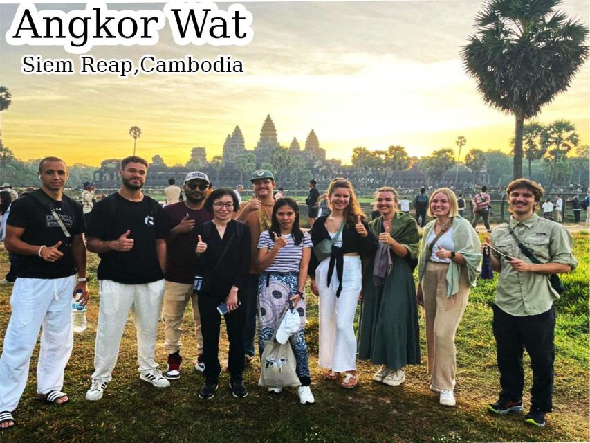 Small Group Explore Angkor Wat Sunrise Tour With Guide - Good To Know