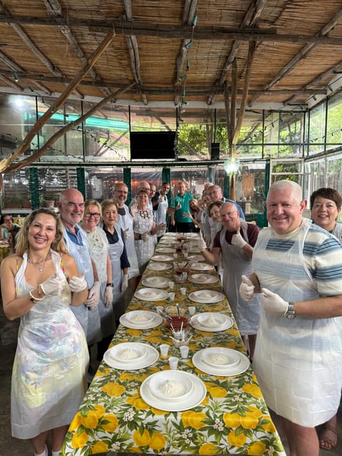 Sorrento: Pizza School & Mozzarella Show & Lemon Garden Tour - Key Points