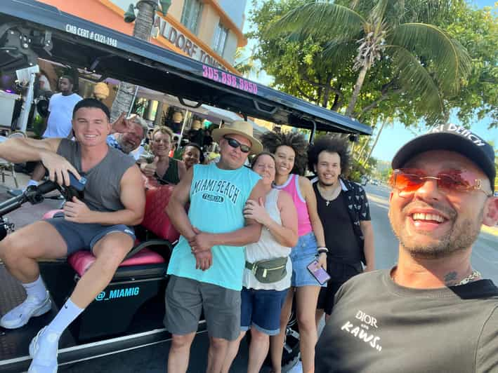 South Beach Golf Cart Tour & Millionaires Row Cruise - Key Points