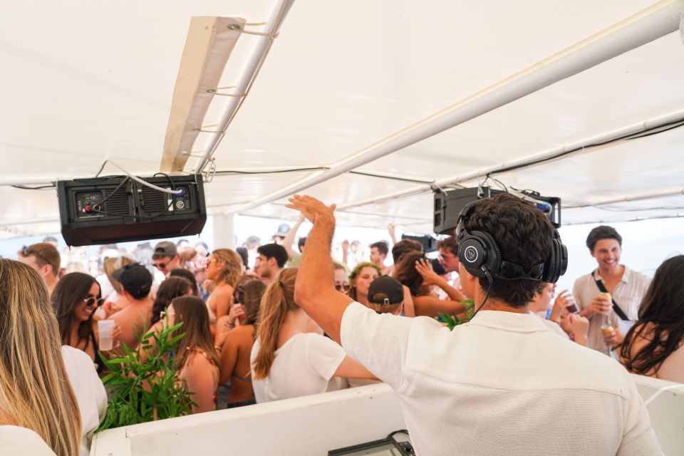 Split: Blue Lagoon Boat Party With Slide, Dj and After Party - Activity Overview and Pricing