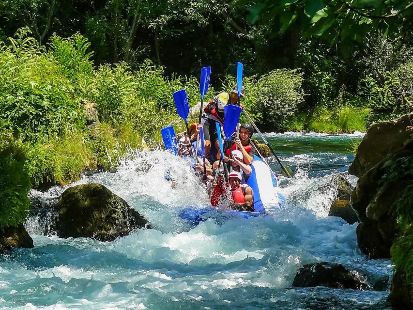 Split/Omiš: Cetina River Rafting With Cliff Jump & Swimming - Included Services