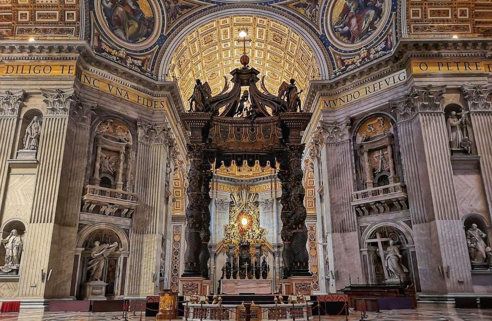 St. Peter'S Basilica Tour With Dome Climb and Papal Crypts - Key Points