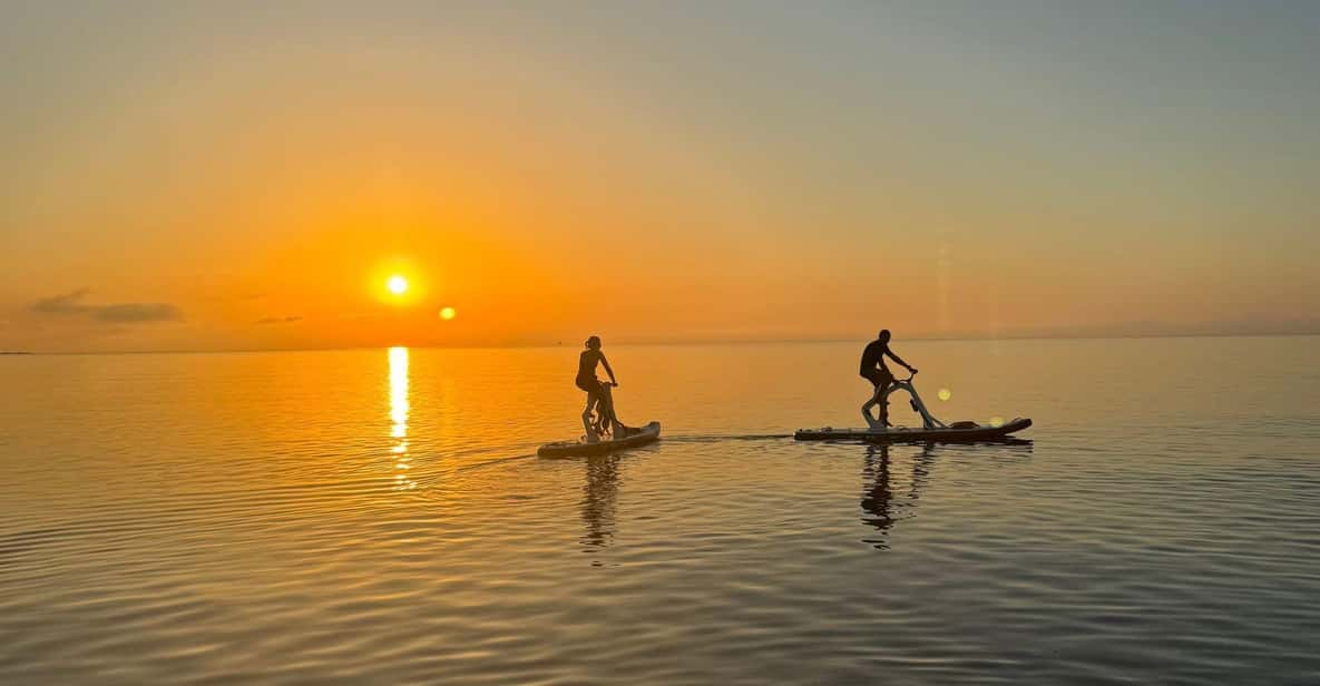 Stintino: Sunrise Excursion on a Water Bike in La Pelosa - Key Points