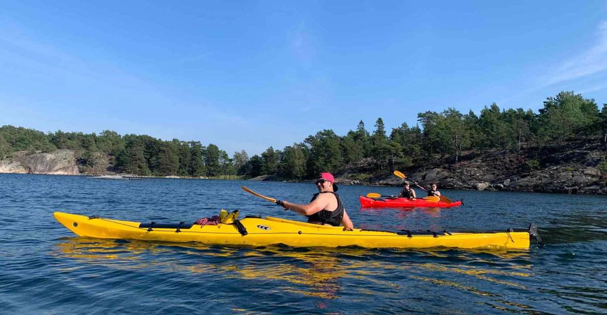 Stockholm: Morning Kayak Tour in the Archipelago + Lunch - Key Points