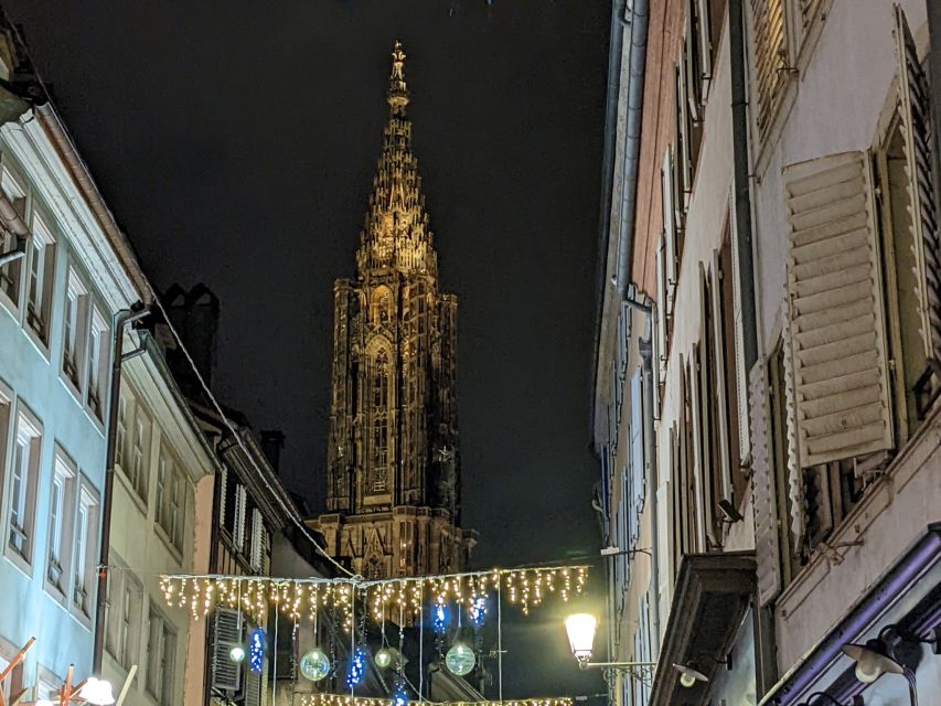 Strasbourg: Christmas Market by Night With Mulled Wine - Key Points