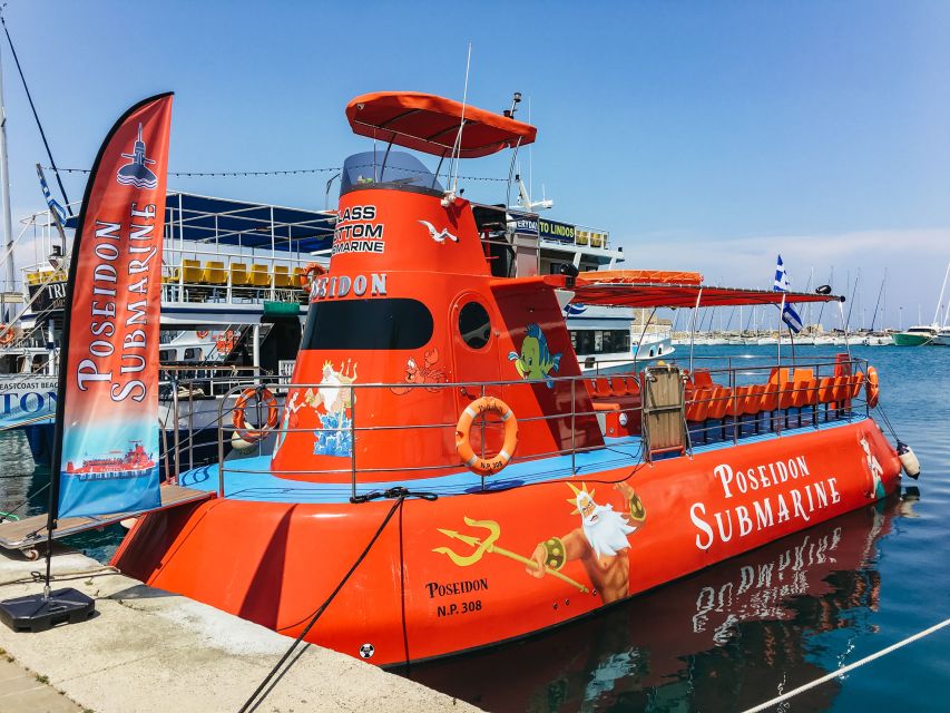 Submarine Cruise With Underwater Views From Rhodes - Good To Know