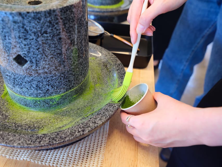 Summer Only: Grinding & Arranging Matcha Experience - Key Points