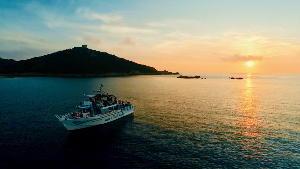 Sunset Boat Trip Visit, Natural Reserve Coast - Key Points