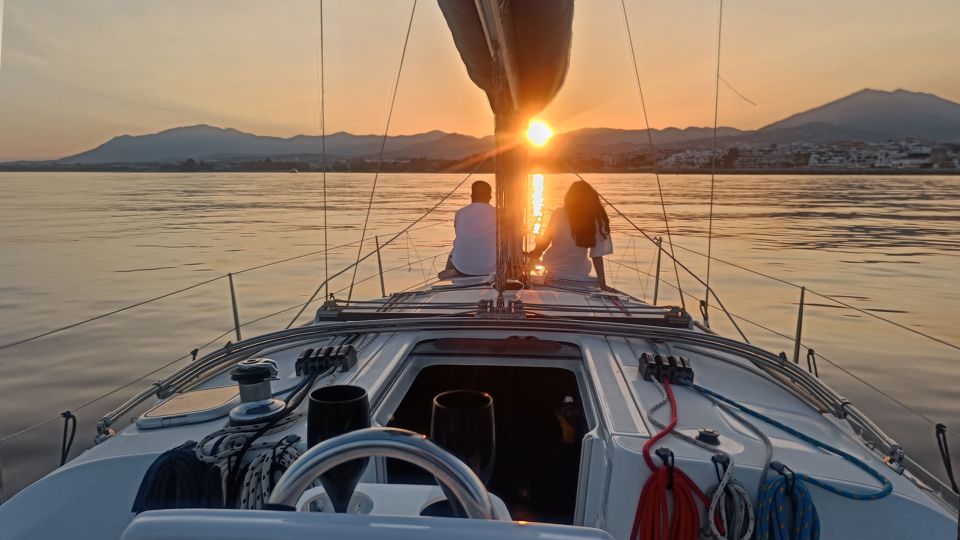 Sunset Sailing in Private Sailboat Puerto Banus Marbella - Key Points