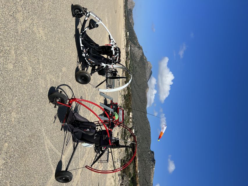 Syvota or Ioannina: Private Tandem Paratrike Flight - Key Points