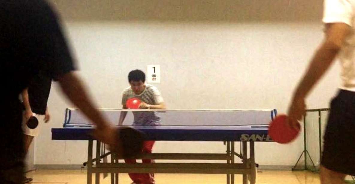 Table Tennis in Osaka With Local Players! - Key Points