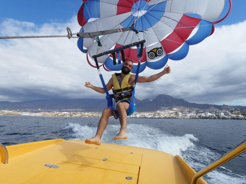 Tenerife South: Parascending Experience With Boat Ride - Key Points