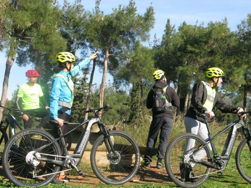 Thessaloniki E-MTB SHEIH SOU- CYCLING - Breathtaking Natural Surroundings