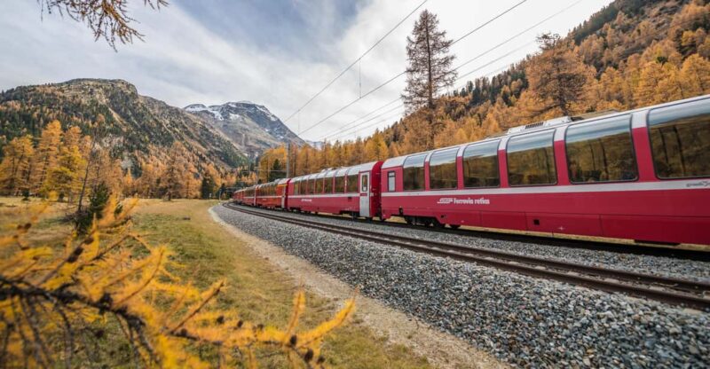 Tirano: Bernina Express One-Way Train Ticket To/From Chur - Key Points