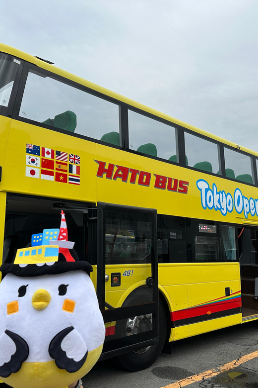 Tokyo: 60MIN Panoramic Open Top Bus Tour With Audio Guide - Key Points