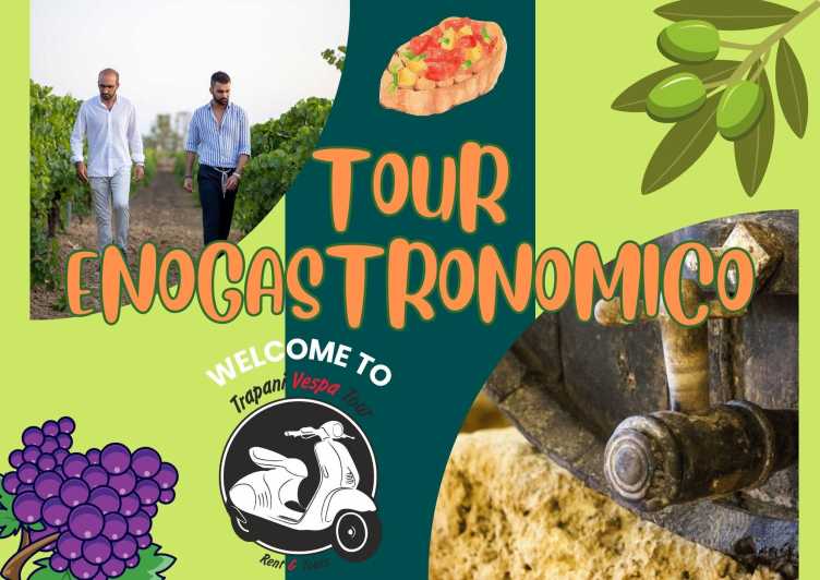 Trapani Vespa Tour - Key Points
