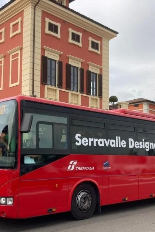 Turin: Train & Bus From/To Serravalle Outlet - Key Points