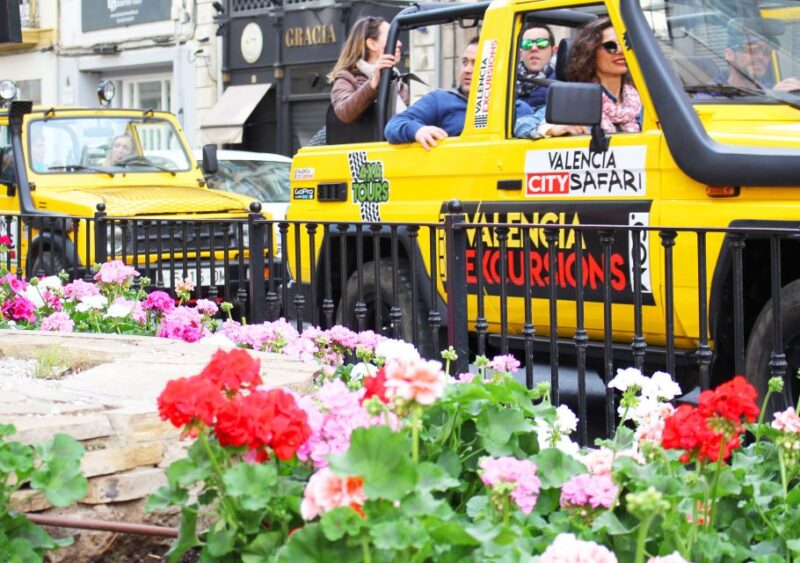 Valencia: City Highlights Tour in Jeep With Snacks & Drinks - Tour Overview