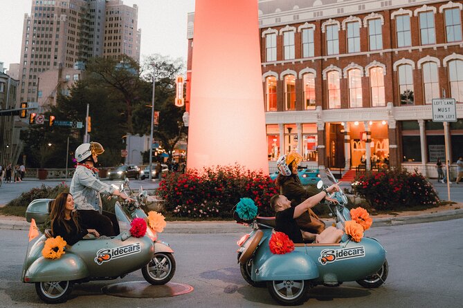 VESPA Sidecar Tour in San Antonio With Tacos - Unique Tour Experience