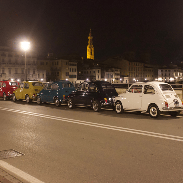 Vintage 500 Night Cruise in Florence, 20:30-22 - Key Points