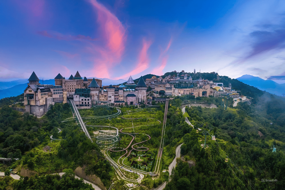 Visit Ba Na Hills & Admire Golden Bridge In Full Day - French Village Exploration