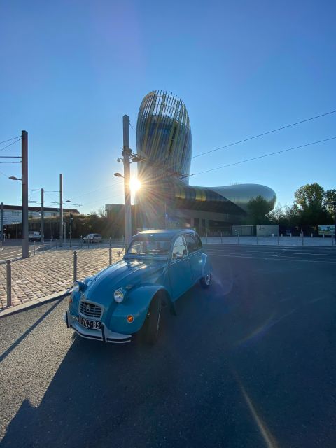 Visit of Bordeaux Unesco by 2cv Car & Delicacies - Key Points