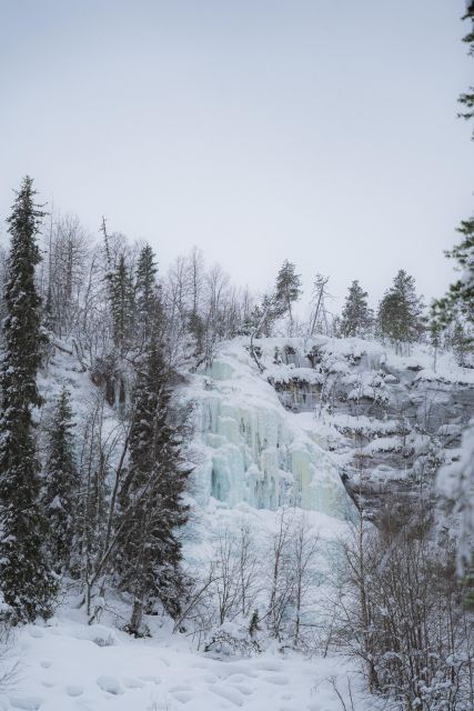 Visit to the Frozen Waterfalls of Korouoma - Key Points