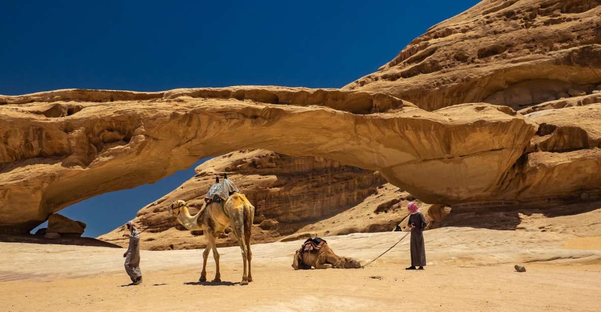 Wadirum Giant Rock Bridge Tour - the Other Site - Key Points