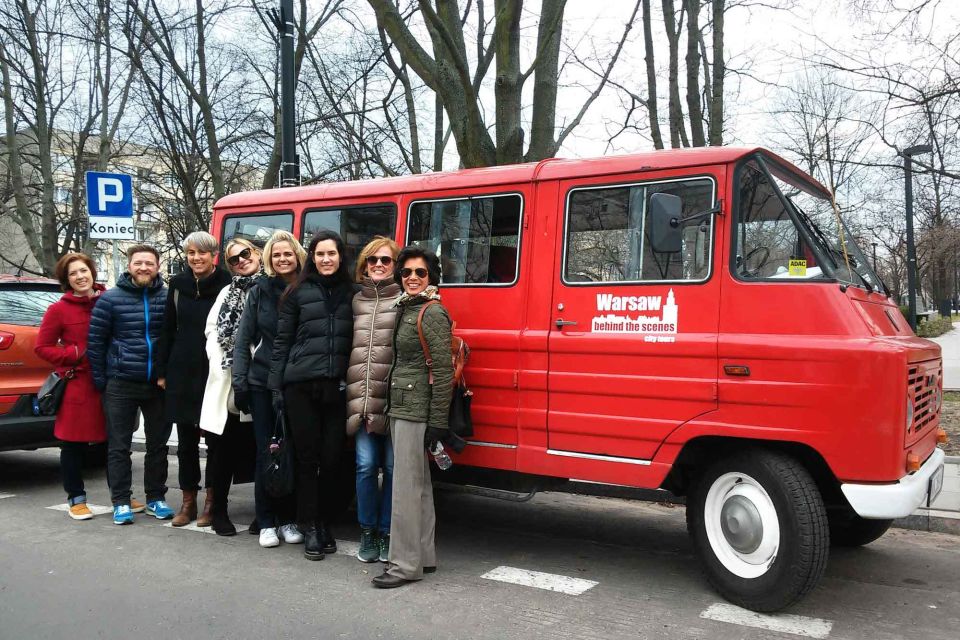 Warsaw: Jewish Ghetto Private Tour by Retro Car With Pickup - Good To Know