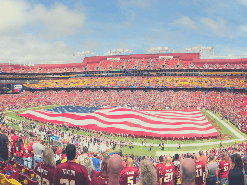 Washington D.C.: Washington Commanders Football Game Ticket - Key Points