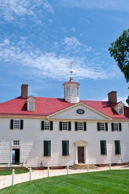 Washington DC:Sightseeing & Mount Vernon Admission Admission - Key Points