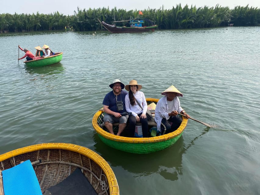 Water Coconut Basket Boat Hoi An Private Bike Tour - Key Points