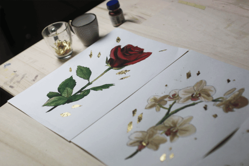 Watercolor Painting With Gold Leaf Workshop - Target Audience
