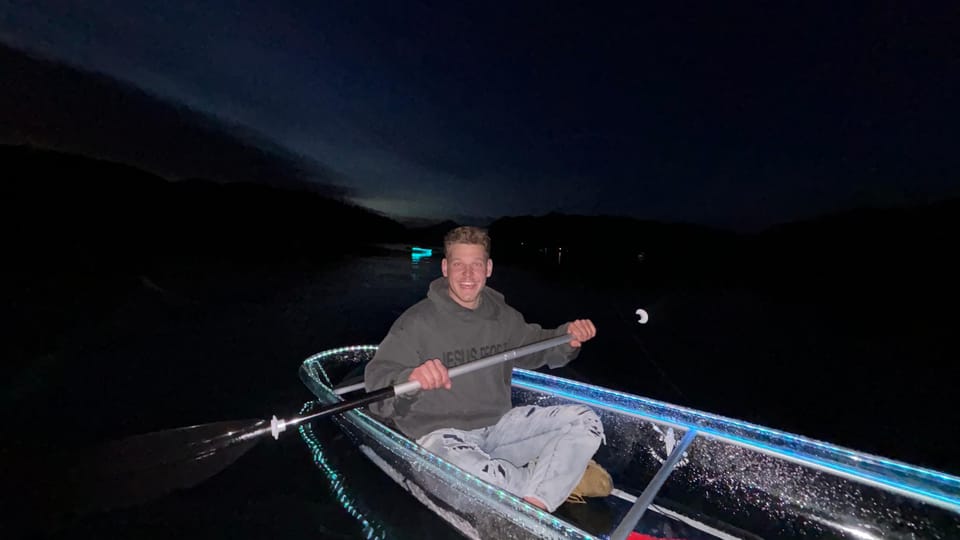 West Glacier, Montana: Illuminated Sunset Guided Kayak Tour - Tour Overview