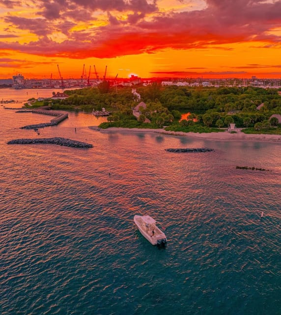 West Palm Beach: Peanut Island Sunset Cruise - Overview and Pricing