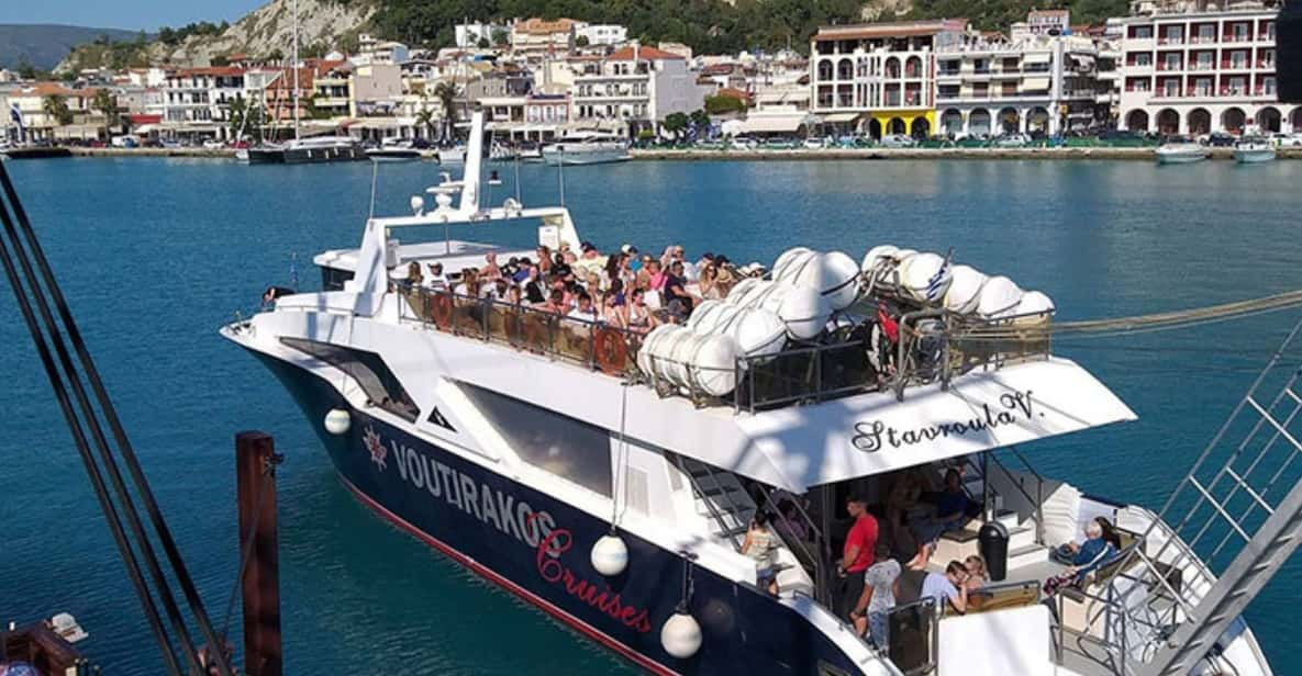 Zakynthos: VIP Cruise Around the Island by the Royal Yachts - Pickup and Transfer Service