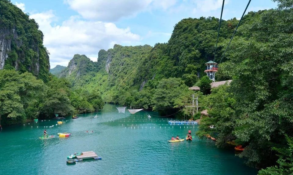 Zipline in Dark Cave- Paradise Cave Tour: Dong Hoi/Phong Nha - Key Points