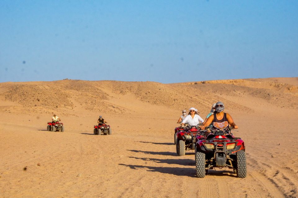 Hurghada: Sunset Quad Bike, Camel W/ Opt Stargazing and BBQ - Booking and Cancellation Policy