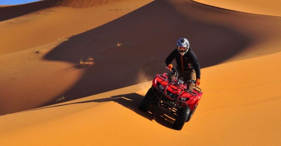 1 Hour Sand Dunes ATV Quad Bike Ride With Pro Photos Taken